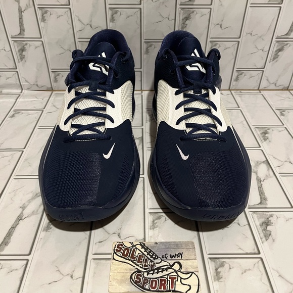 New Nike Zoom Freak 4 TB Promo Basketball Shoes Giannis Jordan Kobe Navy Blue - Picture 6 of 15